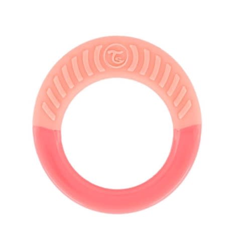Twistshake Soft Top Teether -  Pastel Peach