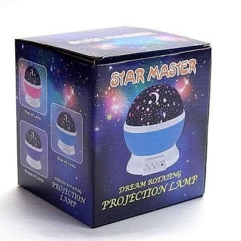 Star Master Dream Rotating Color Changing Projection Night Lamp - Multicolour