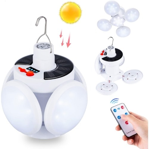 Foldable Solar Emergency Charging Lamp