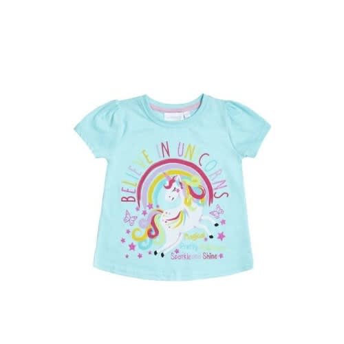 Giris Printed Girls Believe In Unicorns T-shirt