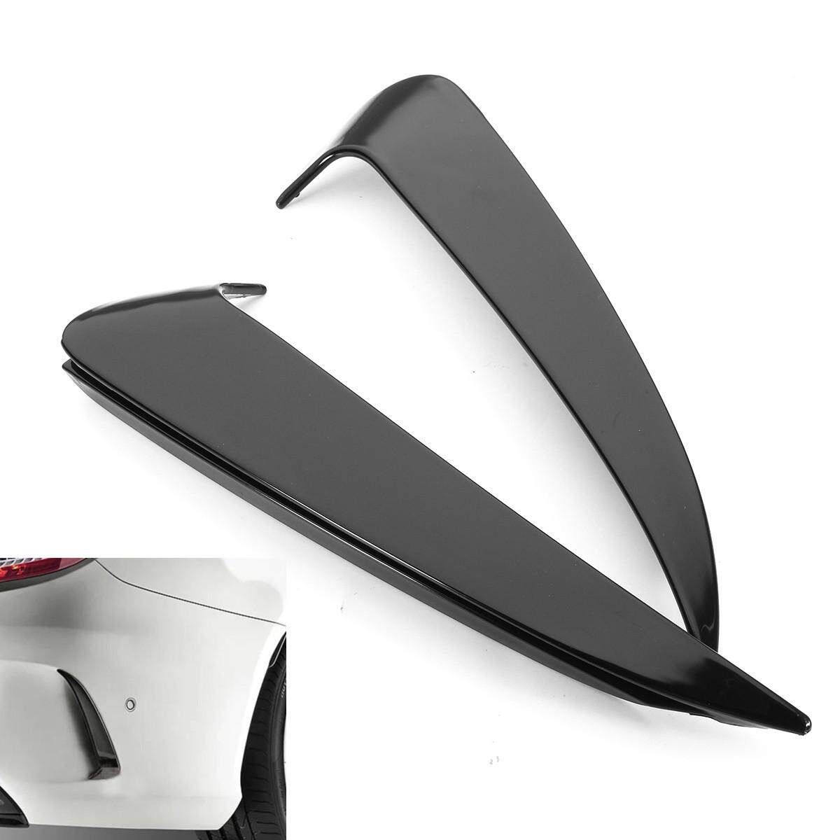 C63 Style Bumper Apron Spoiler Canard/Air Vent Cover Trim For Benz W205 Sport