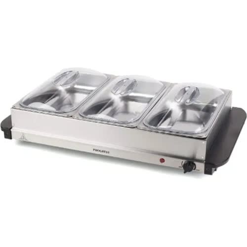 3 Pan Buffet Server -3 X 2.5 Litre Pans - 300w