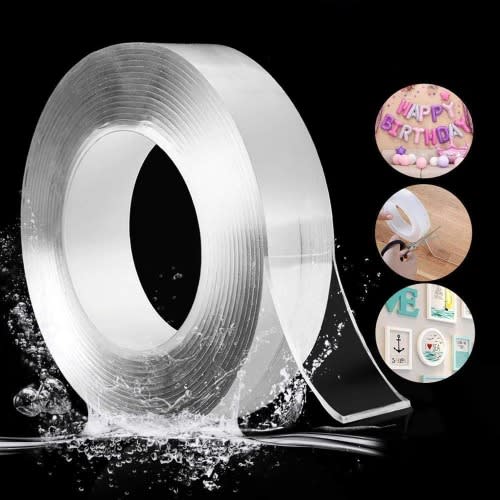 Multi-band Double-sided Transparent Nano Tape - 2m