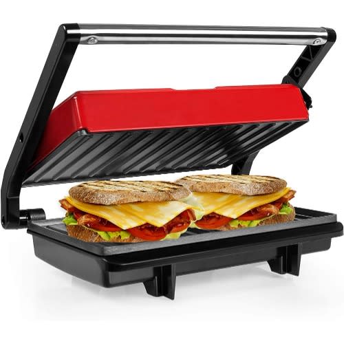 Ozavo Sandwich Panini Grill - 750W