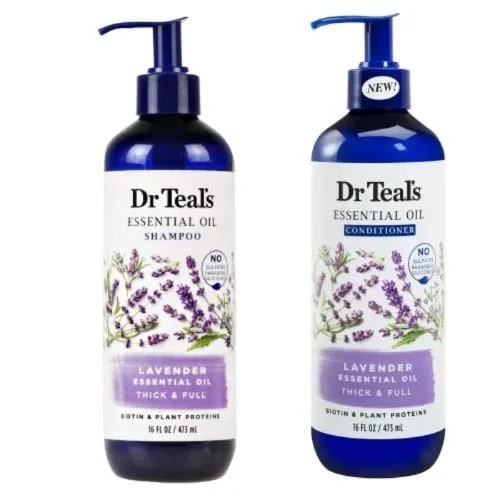 A&s Dr Teals Shampoo And Conditioner - Lavender Essential Oils - 473ml