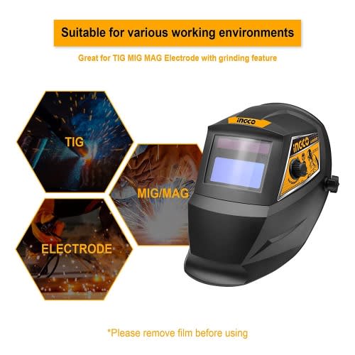 Auto-darkening Welding Helmet