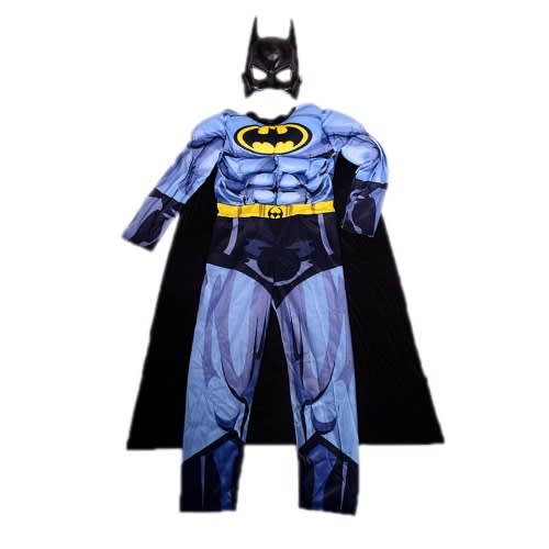 Batman Dress Up Padded Costume And Cape