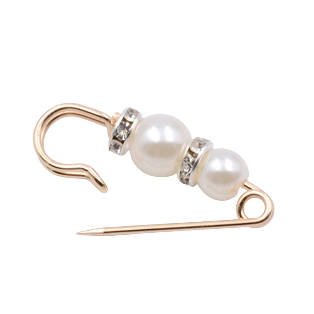 Safety Pin   Elegant Rhinestone Imitation 36