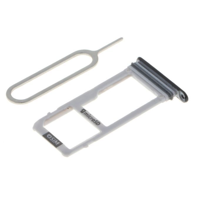 Phones Sim Card Holder Slot Tray Replacement For Samsung A3 2017 Black