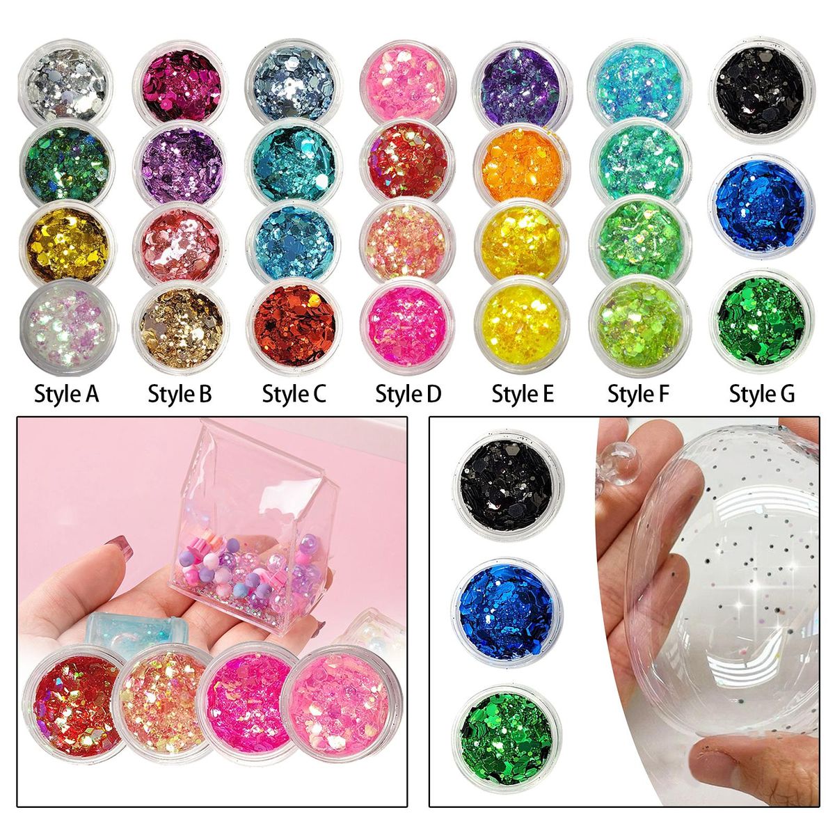 Resin Epoxy Arts Resin Making Manicure Decorations Style A