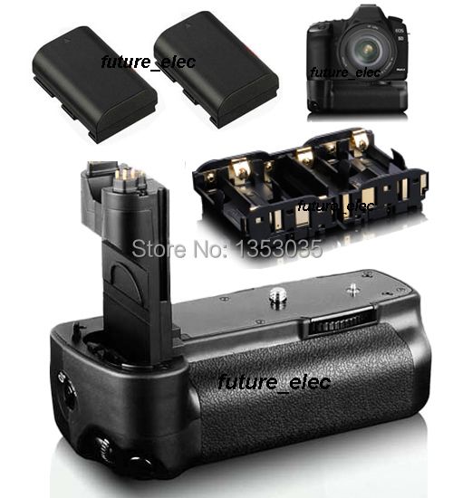 Battery Hand Grip Holder Hold Pack Vertical Shutter For Canon EOS 5D Mark II 2 5DII 5D2 DSLR Camera