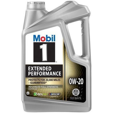 Mobil 1 0w-20 High Mileage Full Synthetic Motor Oil - 5 Qts