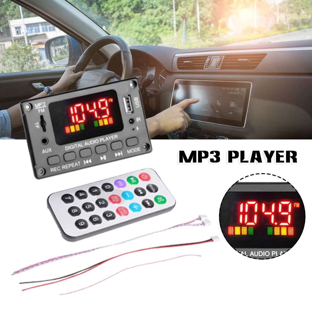 FM Aux Radio For Handsfree Speaker Decoder Board