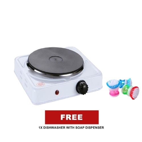 Electric Hotplate + Free Dishwasher With Soap Dispenser