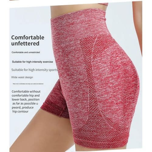 Yoga Fitness Panties For Ladies - Pink