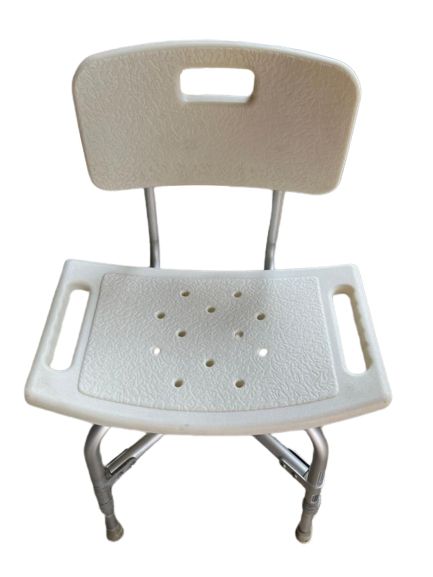 Elderly Bath Tub Shower Seat Chair Bench Stool Wit