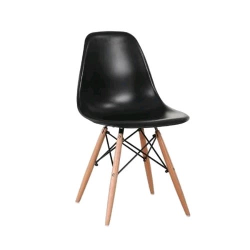 Plastic Side Chair Dsw Black