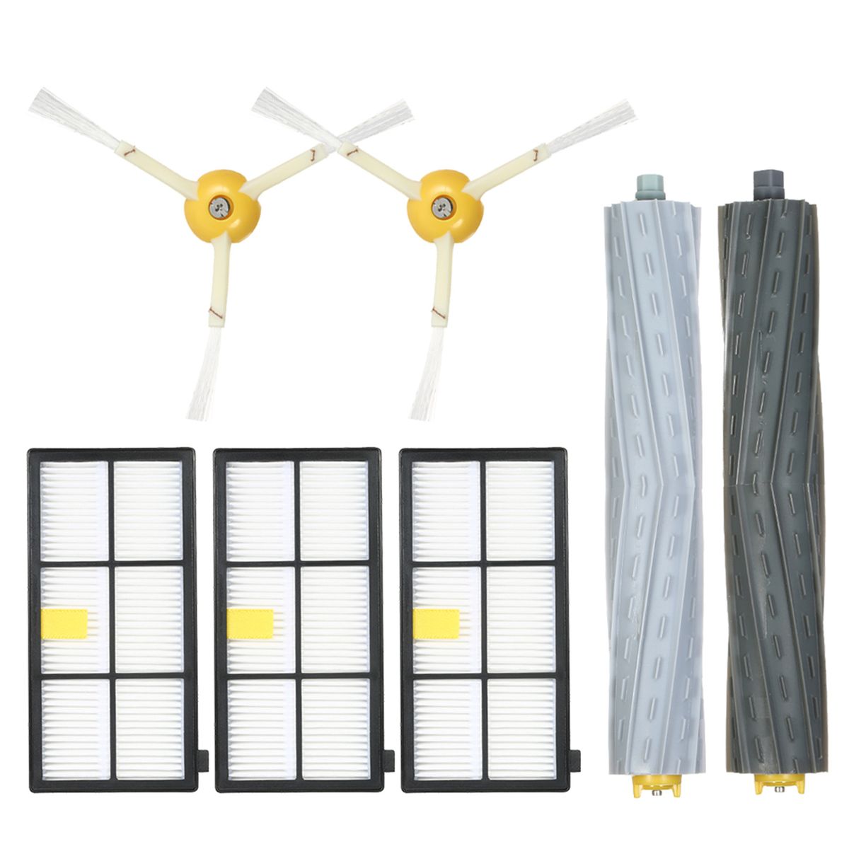 Pack Of 7 Replacement Accessories Kit For IRobot Roomba 800