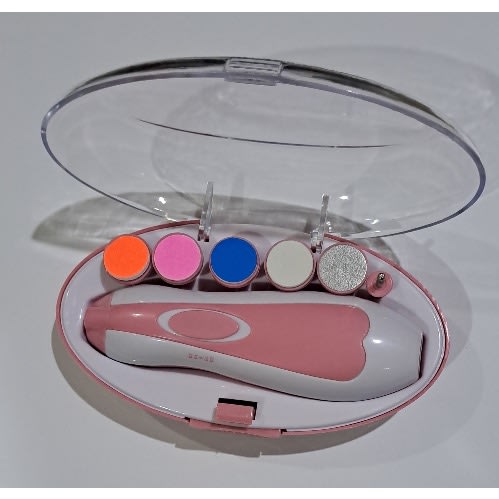 Electric Baby Nail Trimmer- Pink