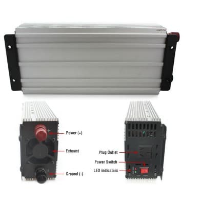 Inverter with 30A Charger - 2000 watts
