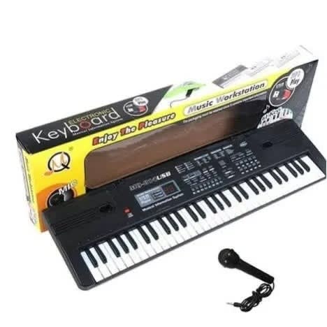 61 Keys Electronic Keyboard Piano For Children + Charger + Microphone