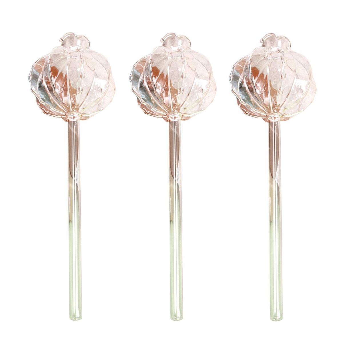 3 Pcs Automatic Watering Devices Indoor Plant Watering Drippers Clear