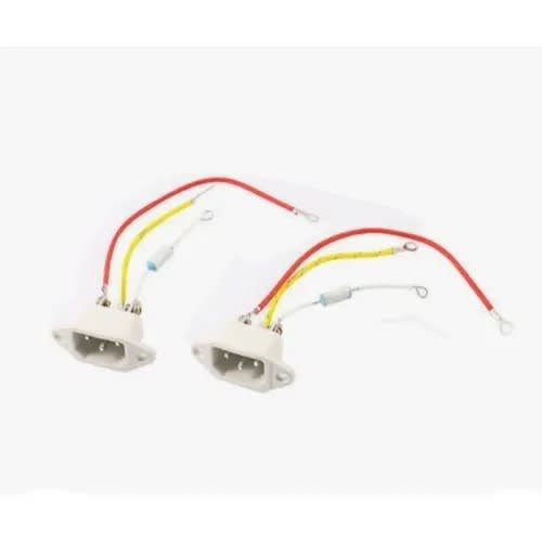 Three-pin Rice Cooker Socket Power Cord - 10 Pcs