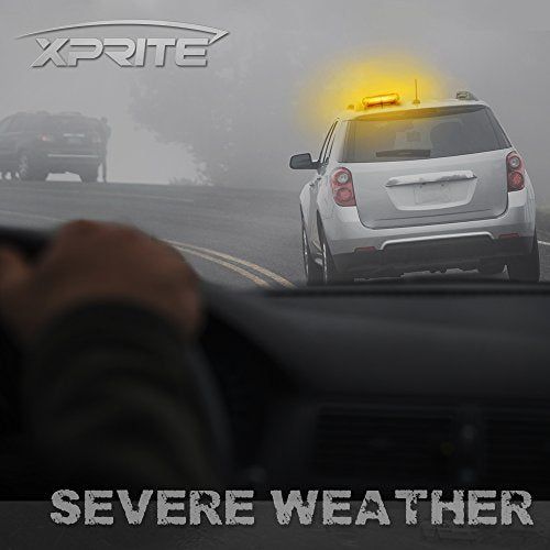 Xprite 240 LED AmberYellow Roof Top LED Emergency Strobe Lig