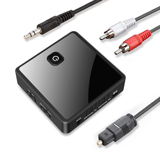 Fiber Optic BT 5.0 Wireless Audio Adapter 2-in-1 BT Receive