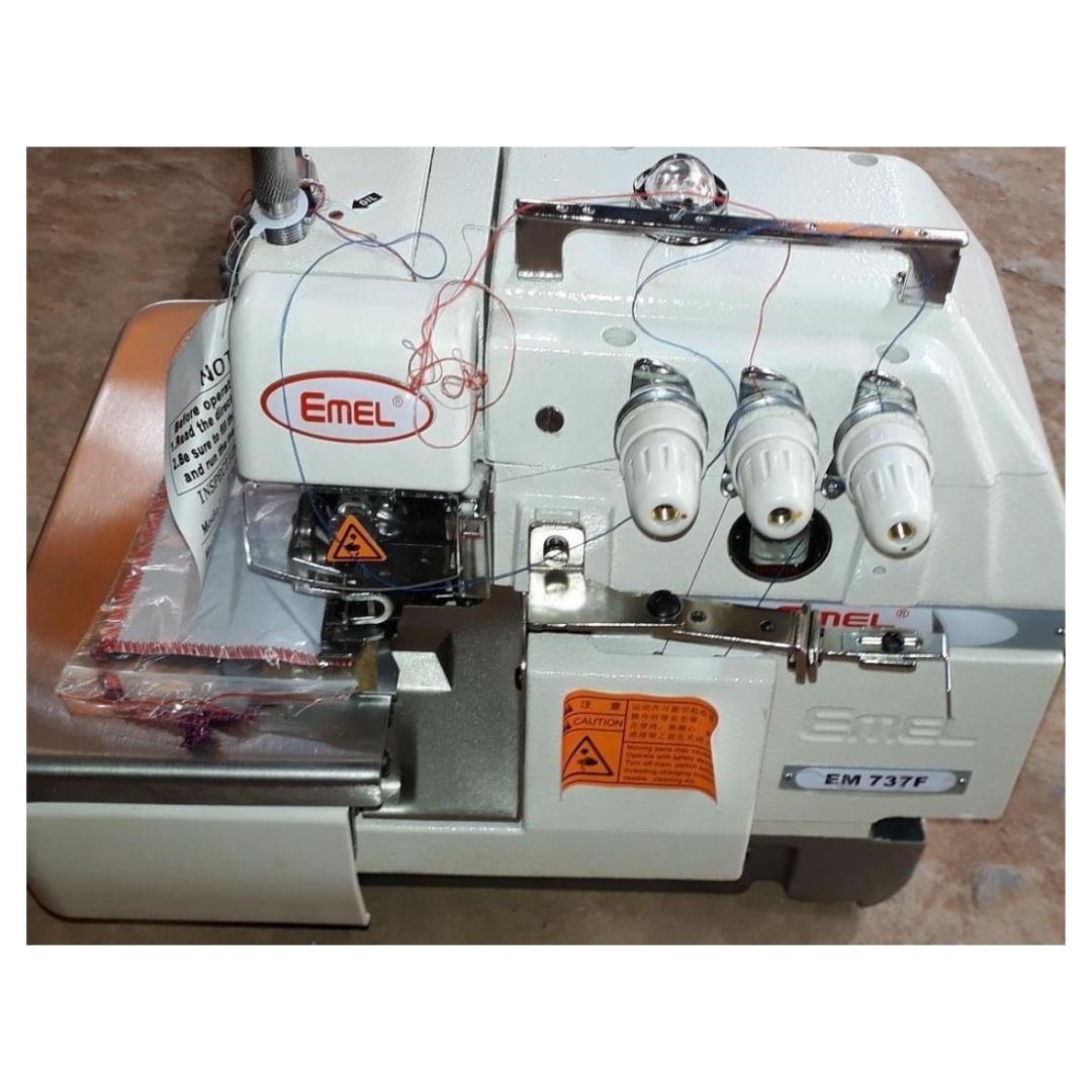Industrial 3-thread Overlock Sewing Machine - EM 737