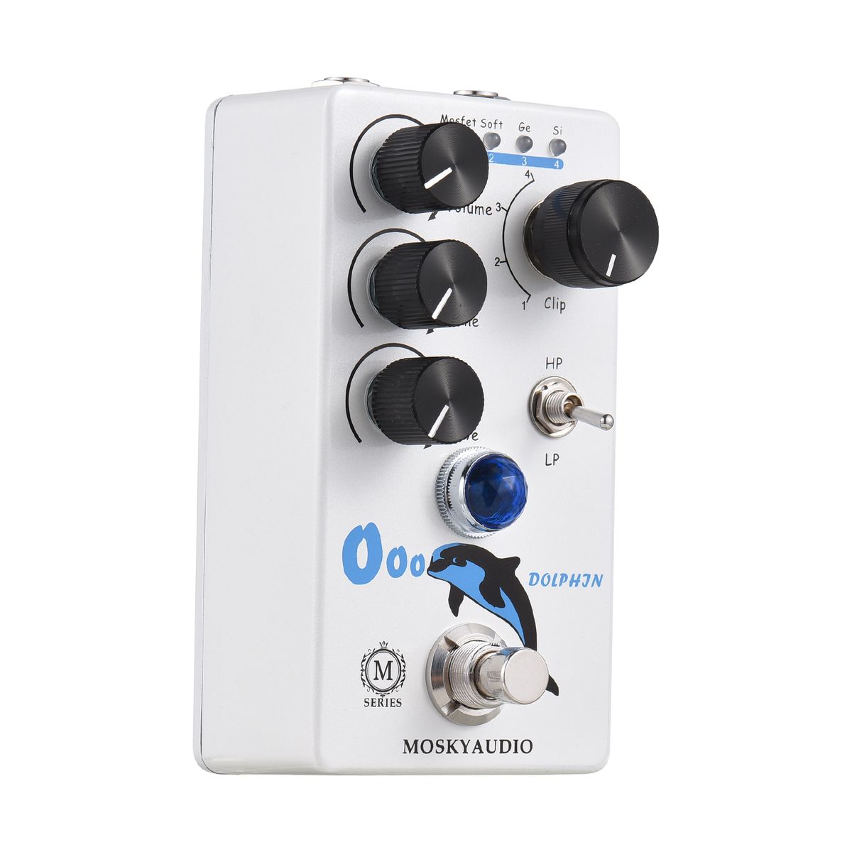 MOSKYAudio Distortion/Overdrive Guitar Effect Pedal 4 Mode