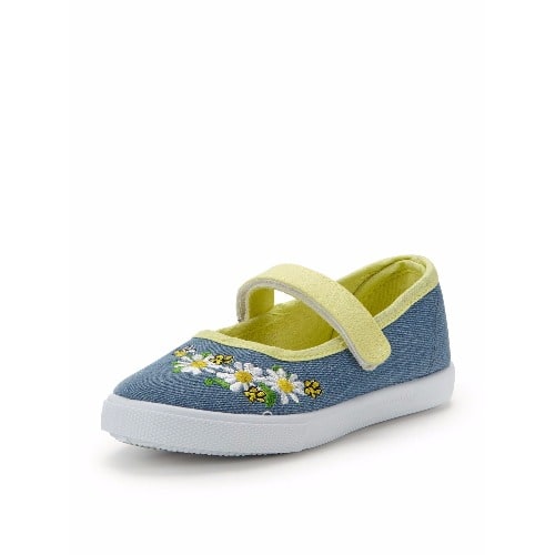 Younger Girls Ballerina Plimsolls