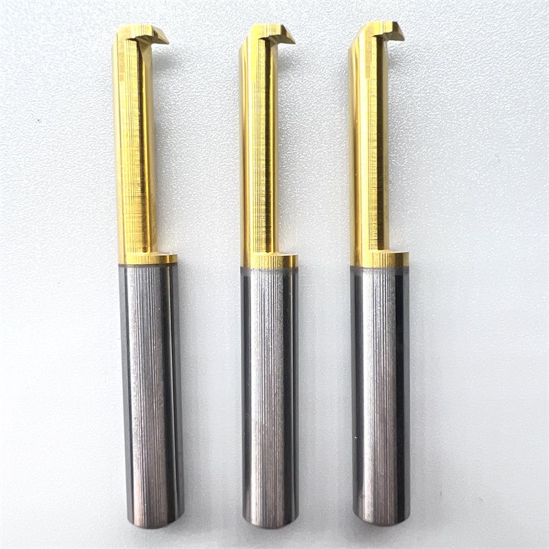 MKR 4 R0.75X1 L15 Full Radius Grooving Inner Hole Turning Tool Carbide Small Bores