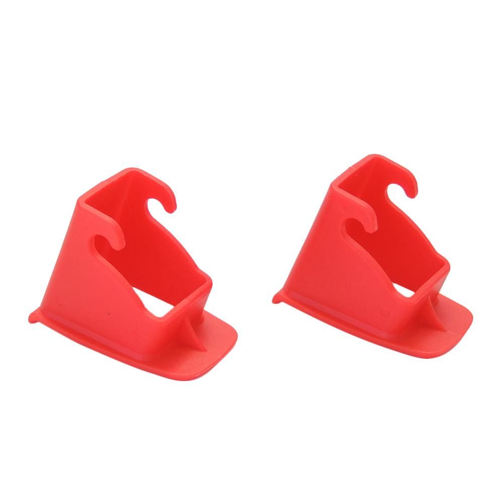 2 Pcs Car Child Seat  ISOFIX Interface Buckle Fixed Guide Groove Seat Belt Bracket Connector