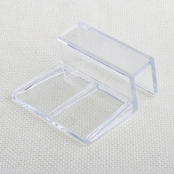 6/8/10/12mm Acrylic Aquarium Fish Tank Glass Fixed Cover Clip Bracket Holder Transparent
