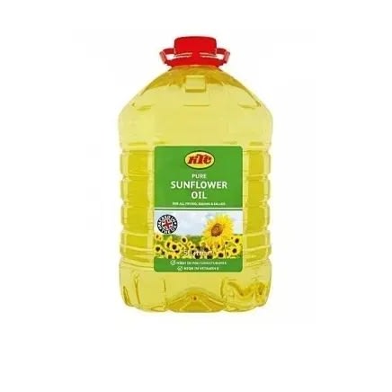 KTC - Sunflower Cooking Oil - 5L - Carton Of 3