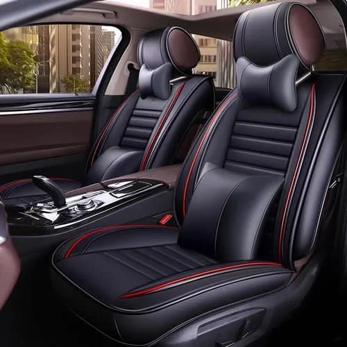 Leather Seat Cover Complete Set For 5seat Car - Suv