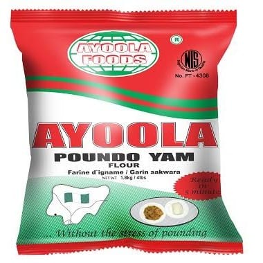 Poundo Yam Flour - 4.5kg