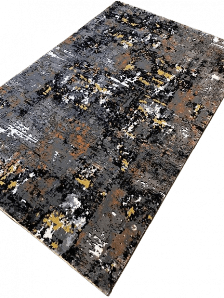 5ft by 7ft Center Rug -Black