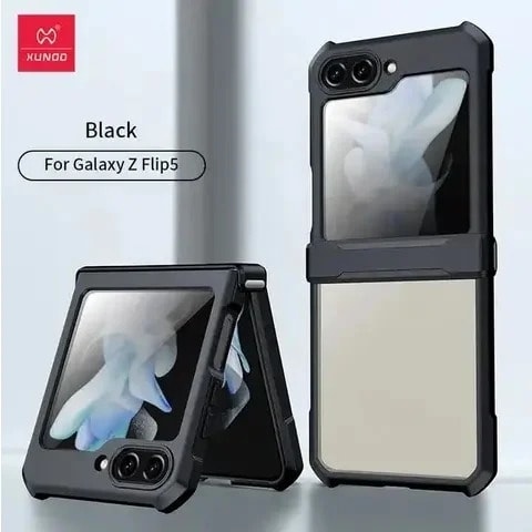 Shockproof Protective Transparent  Case For Samsung Galaxy Z Flip 5