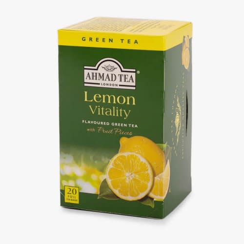 AHMAD Lemon Vitality Green Tea -20 Foil Teabags