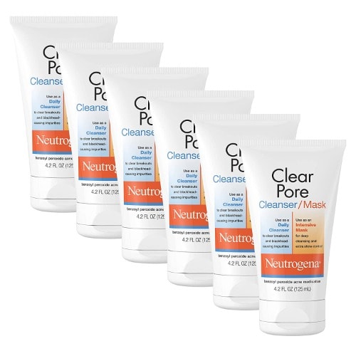 Clear Pore 2-in-1 Facial Cleanser & Clay Mask - 125ml X 6pcs