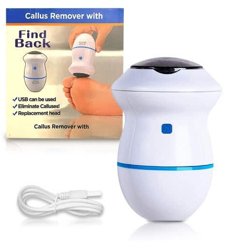 Portable Electric Grinder - Multiple Heads - Callus Remover - Removes Dead Skin