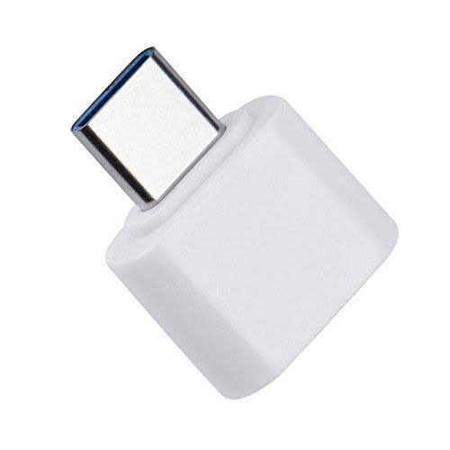 Type C Male Adapter To Type A Micro Female Usb 3.0 Connector - White