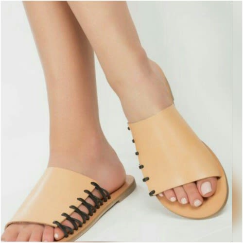 Classy Male Brown Cover Slippers