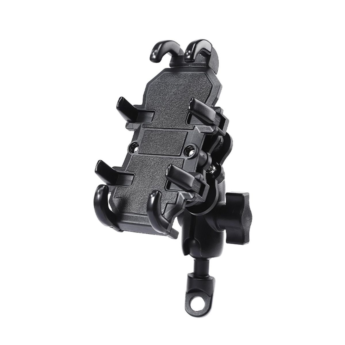 Motorcycle Phone Mount, 360&deg; Rotatable Adjustable Bike Phone Holder Motorcycle Rearview Mirror Phone Bracket for 4''-6.7'' Phones