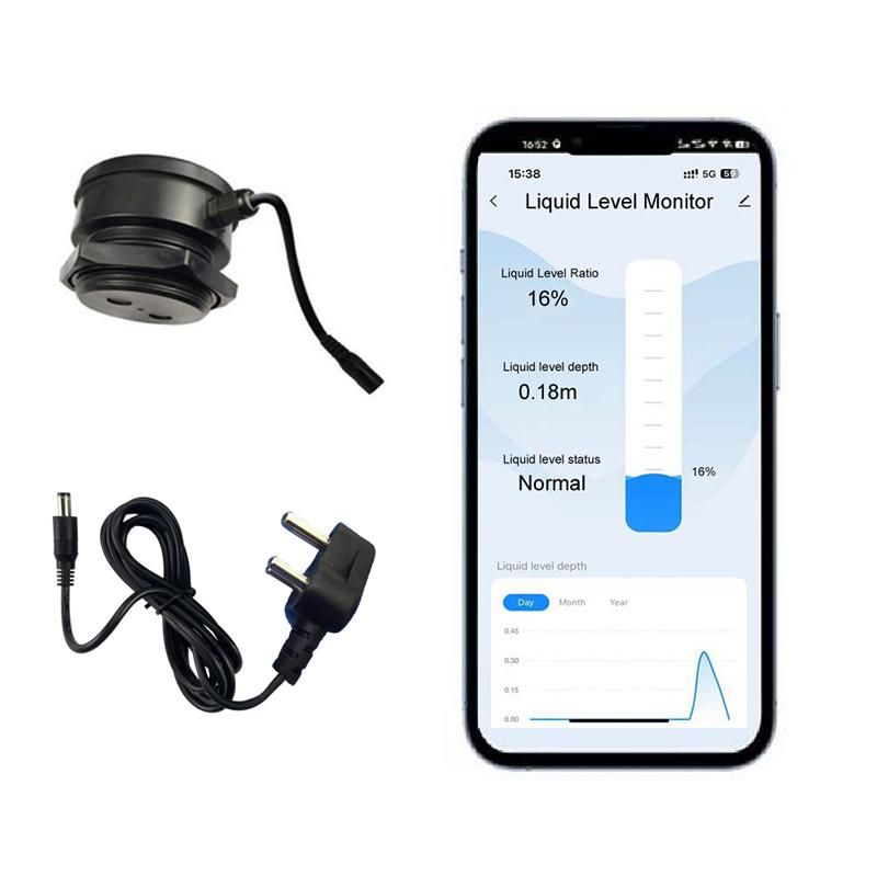 WIFI Tank Monitoring Oil Level Indicator Remote Control Water Level Sensor Tuya Intelligent Liquid Detector TLC 2206
