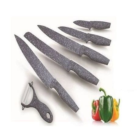 Knife Set - 6pcs + Free 2pcs Milo Sachet