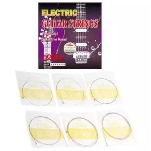 Lead Guitar Strings - Silver Plated