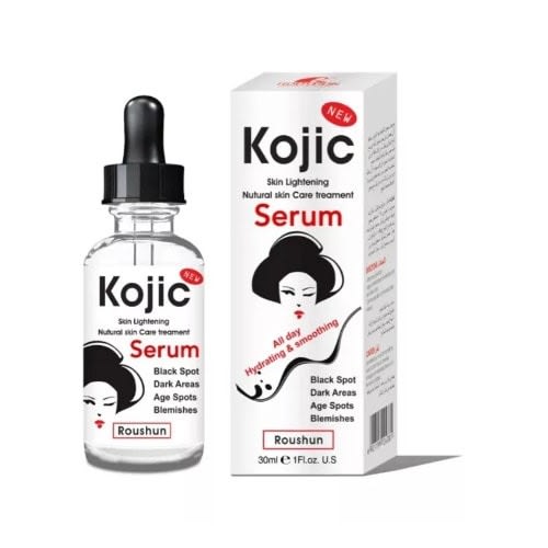 Roushun Kojic Skin Lightening Natural Skin Care Treatment Serum - 30ml